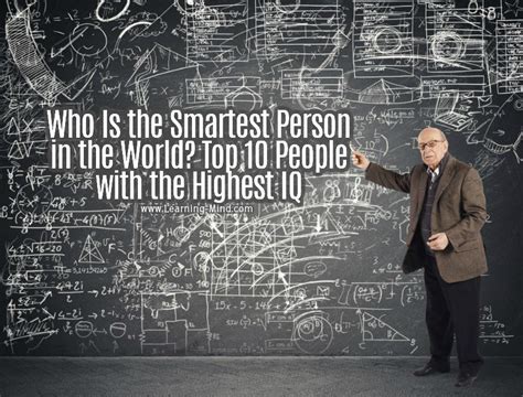 who is the smartest person in the world